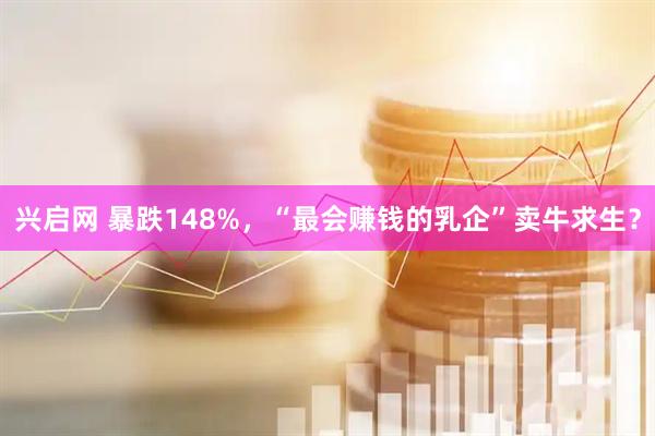 兴启网 暴跌148%，“最会赚钱的乳企”卖牛求生？
