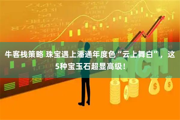 牛客栈策略 珠宝遇上潘通年度色“云上舞白”，这5种宝玉石超显高级！