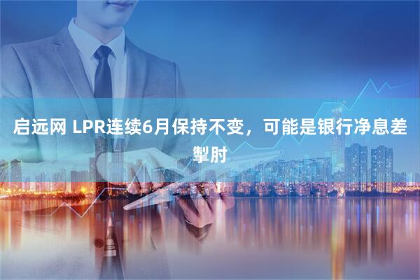 启远网 LPR连续6月保持不变，可能是银行净息差掣肘