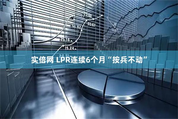实倍网 LPR连续6个月“按兵不动”