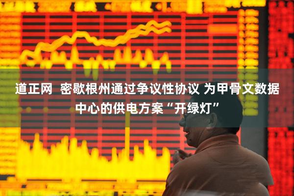 道正网  密歇根州通过争议性协议 为甲骨文数据中心的供电方案“开绿灯”
