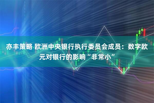 亦丰策略 欧洲中央银行执行委员会成员：数字欧元对银行的影响“非常小”